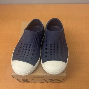 Navy Blue Native Shoes for Toddler size 8C